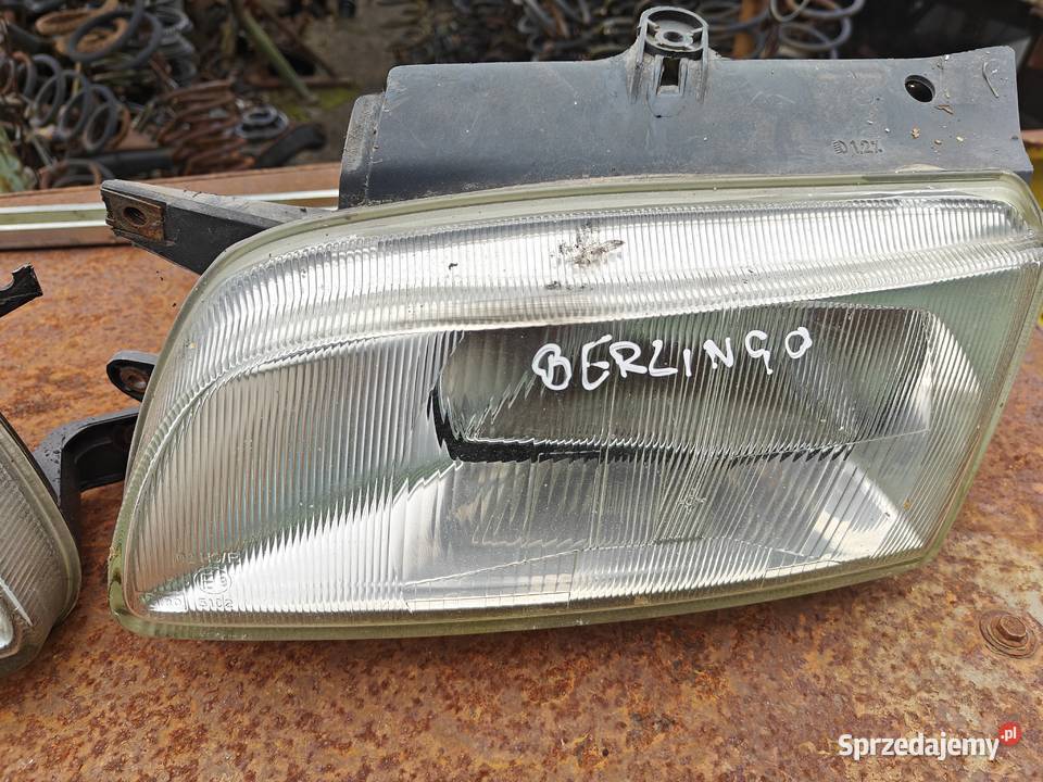 Lampy citroen Berlingo Lampy przednie Łagów