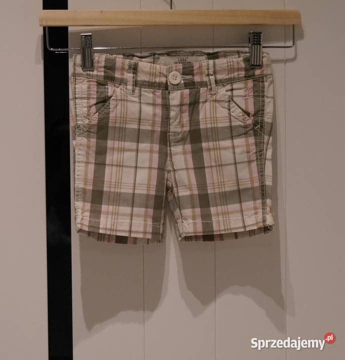 HM spodenki w krateczkę 104 H&M Wrocław
