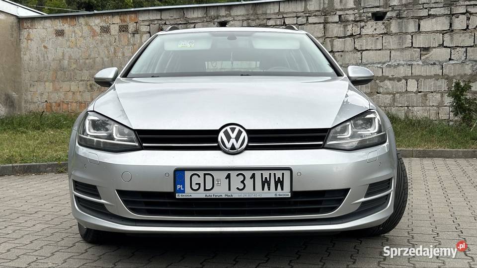 VOLKSWAGEN GOLF VII 2016r SALON POLSKA nawigacja Grudziądz