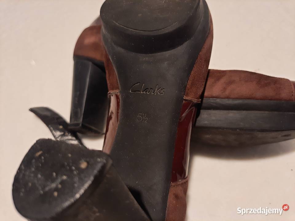 Buty damskie na obcasie 38 Clarks 25 Obuwie