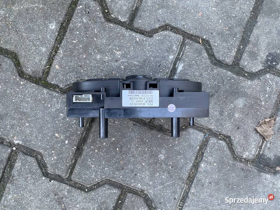 PANEL STEROWANIA KLIMATYZACJĄ Peugeot 206 Kościan