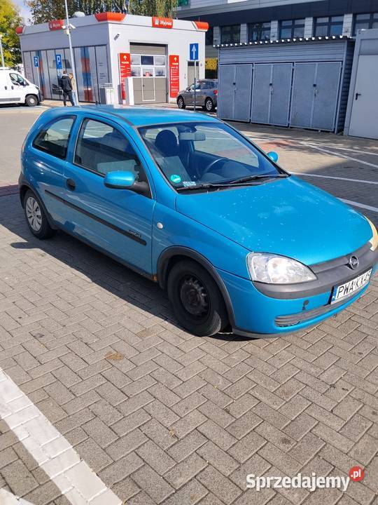 Opel Corsa 12 Benz wspoma Elektryka szyby i niebieski Poznań