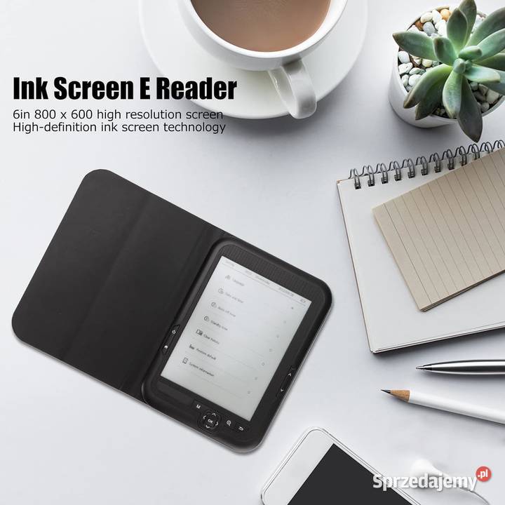 Czytnik ebooków ebook reader 6 8GB ekran Szczerbice sprzedam