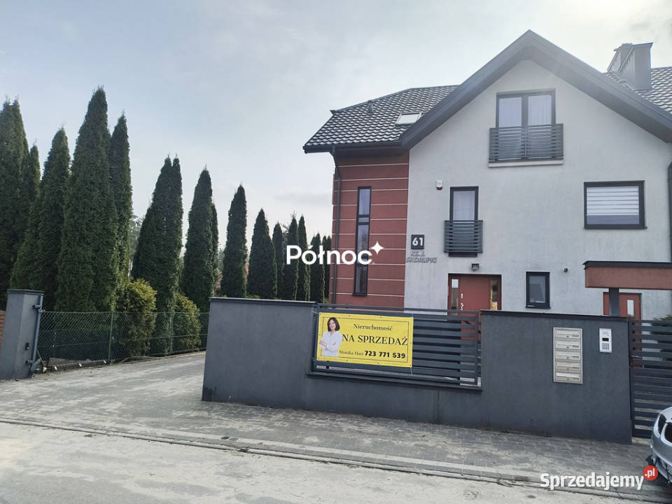 Dochodowa nieruchomość 3 mieszkania dom bliźniak Rogóźno