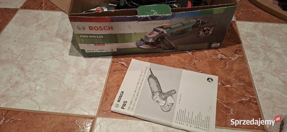 Szlifierka kątowa BOSCH 850 Watt Czytaj opis Zielona Góra