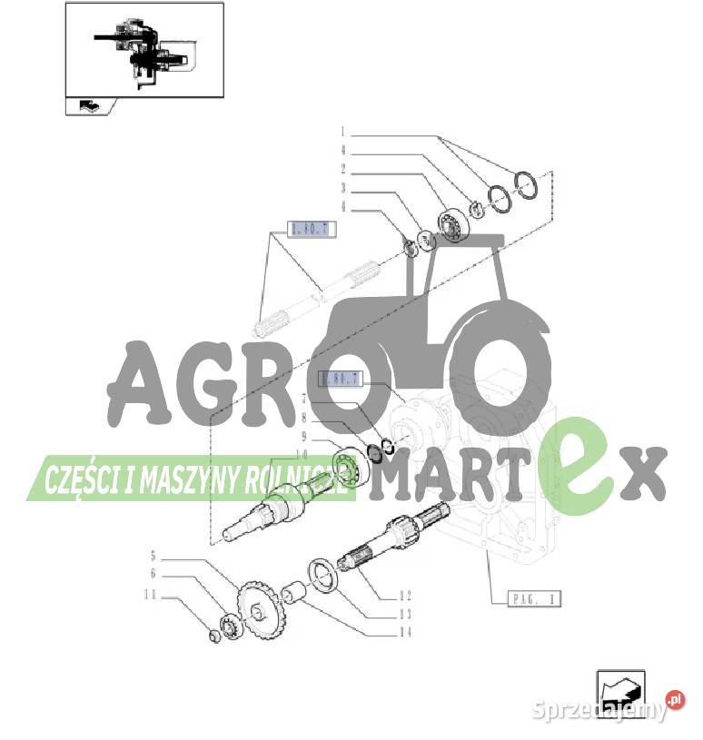 5165976 USZCZELKA OLEJOWA 60x80x10 CNH Rolnictwo