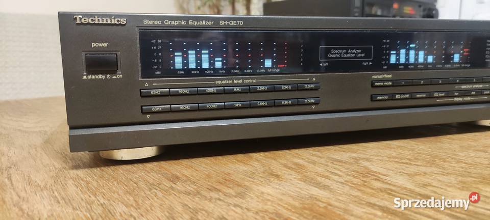 TECHNICS KOREKTOR GRAFICZNY SHGE 70 łódzkie