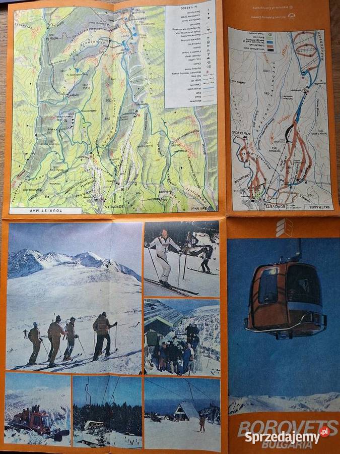Bulgaria Borovets Bułgaria mapa miękka Kraków
