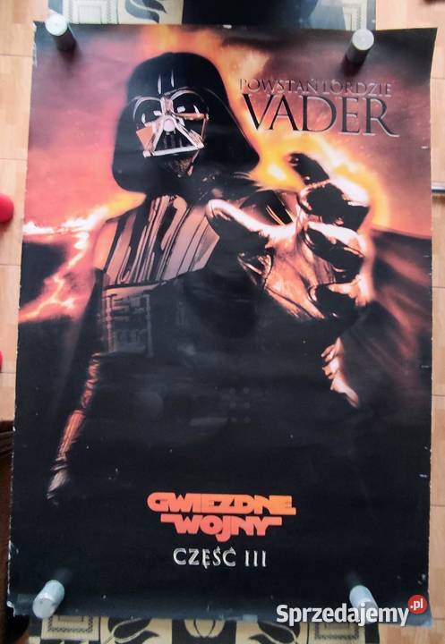 Plakat filmowyGWIEZDNE WOJNY cześć III wym98x68 Pozostałe mazowieckie Pruszków sprzedam