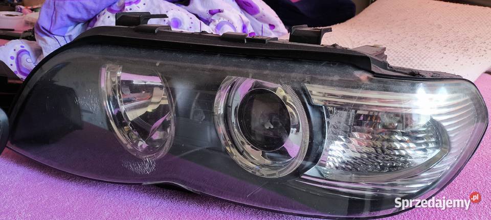 Xenon lampy 2 sztuki BMW X5 Europa D2S mazowieckie Warszawa