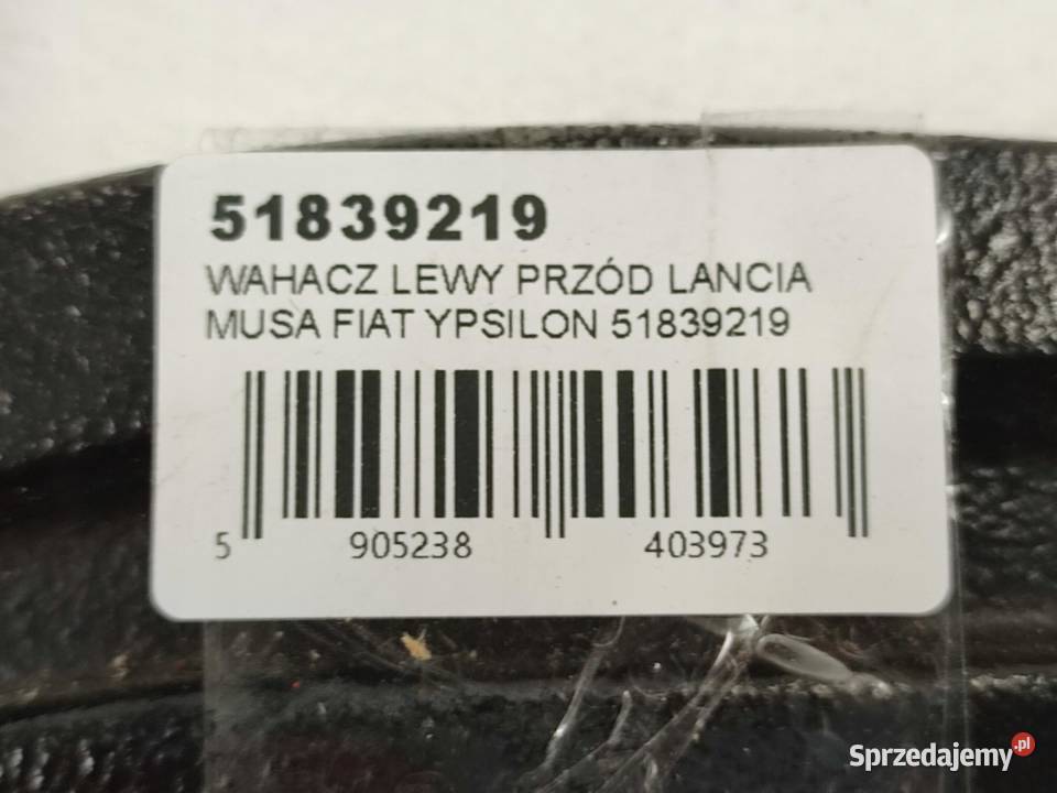 WAHACZ LEWY PRZÓD LANCIA MUSA FIAT IDEA 20032012