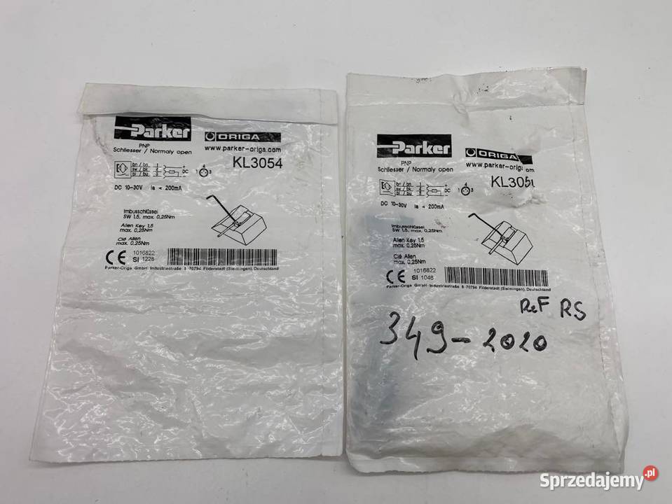 Parker KL3054 Czujnik zbliżeniowy Warszawa sprzedam