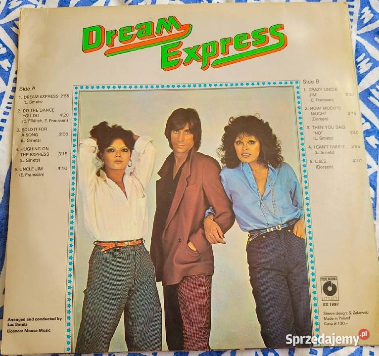 Dream Express płyta winylowa z roku 1980 stan Chełmno