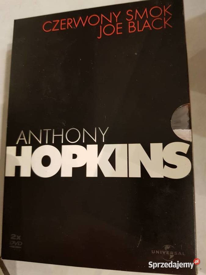 Antony Hopkins czerwony smok johny Black dvd Kielce sprzedam