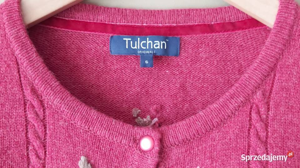 Piękny sweter Tulchan 100 lambswool rozmiar S Kwiatki lubelskie Lublin sprzedam