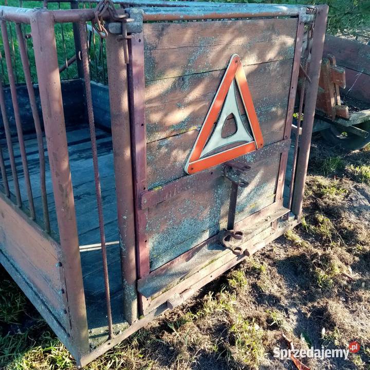 Sprzedam przyczepę dwukółke świętokrzyskie
