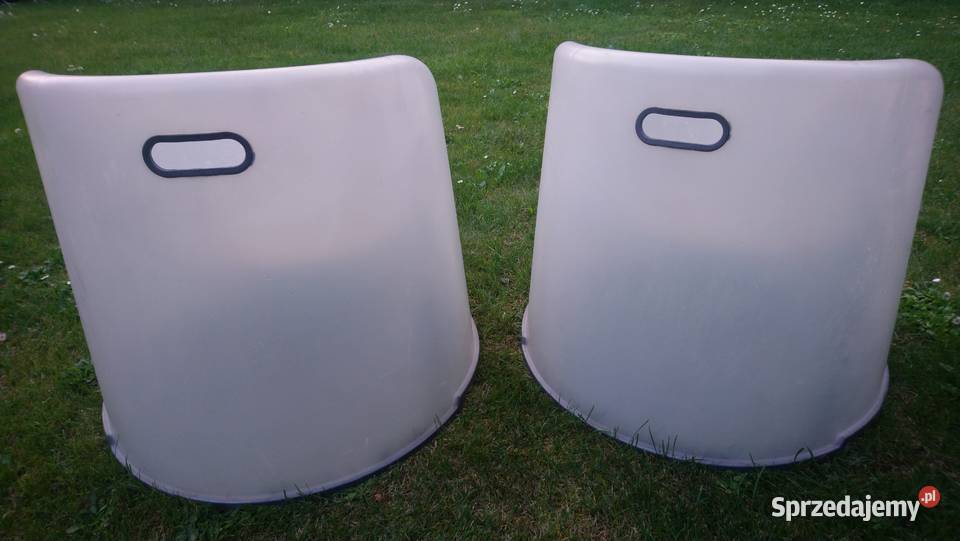 Fotele Plastikowe Mleczne