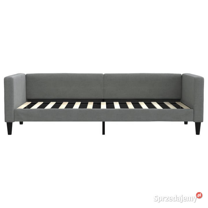 Sofa z materacem do spania ciemnoszara tkanina Warszawa sprzedam