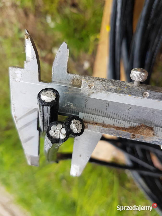 Kabel Przyłacza Energi Warkocz 4x50 21m Linia Starachowice