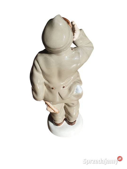 Stara porcelanowa figurka dobrego wojaka Szwejka Cieszyn