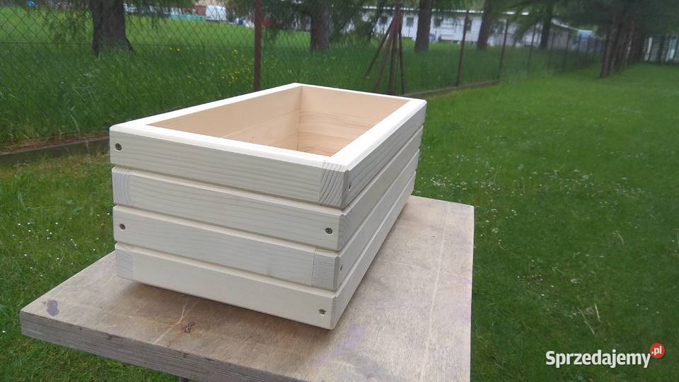 Donica drewniana donice drewniane skrzynka Gorlice