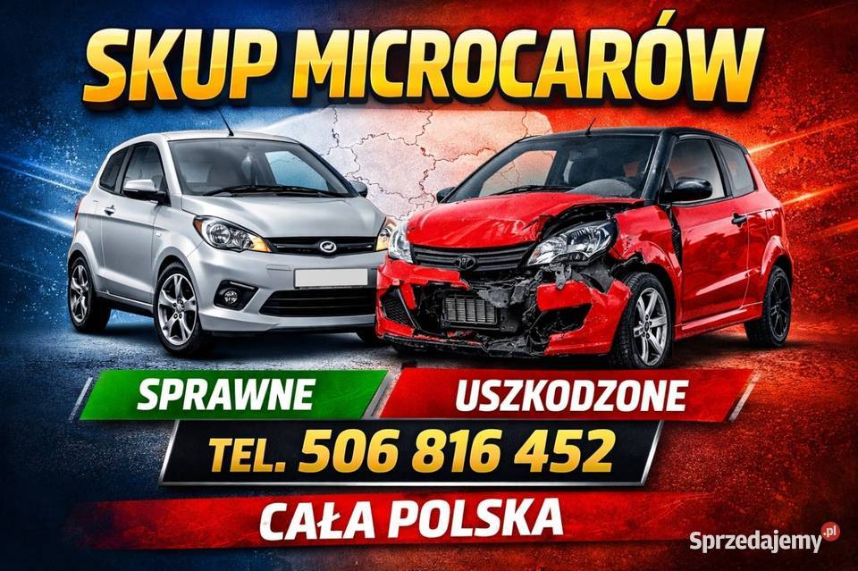 SKUP MICROCARÓW CAŁA POLSKA SPRAWNE USZKODZONE Katowice
