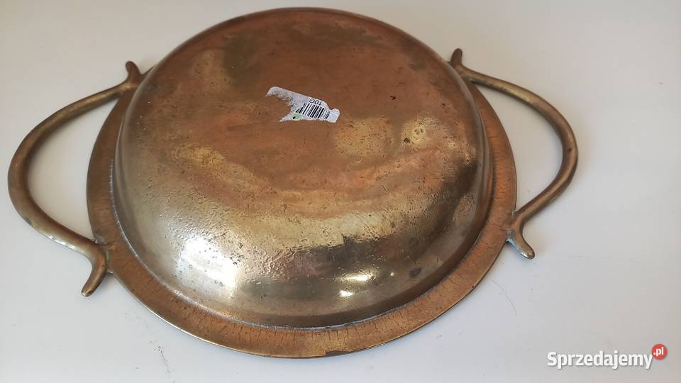 Mosiężna miska z uszami 711 Gawroniec