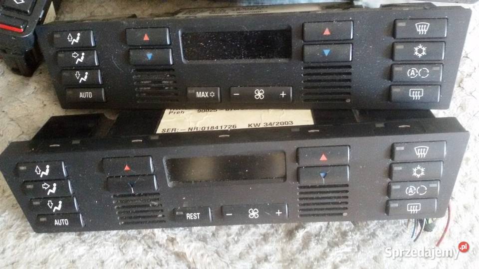 PANEL KLIMATRONIKA BMW 5 E39 osobowe