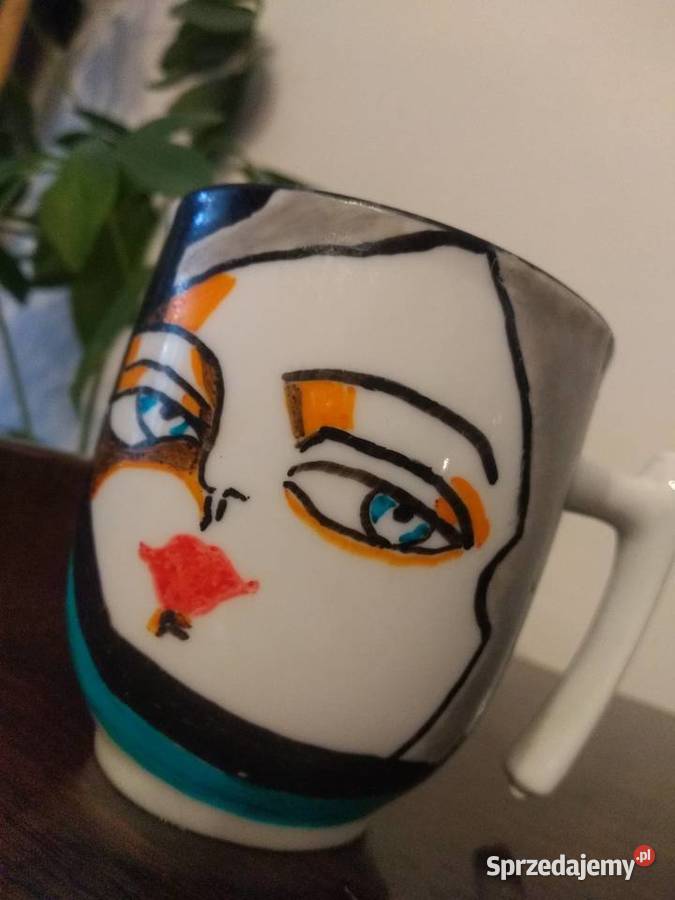 Filizanka recznie malowana Częstochowa