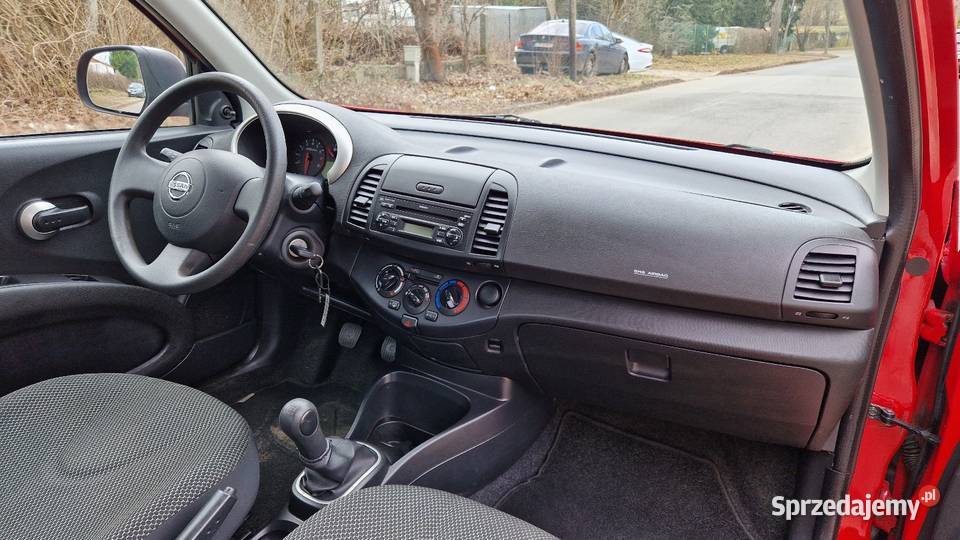 Nissan Micra 2010r 12 benzyna klimatyzacja poduszka powietrzna Samochody osobowe Bydgoszcz sprzedam