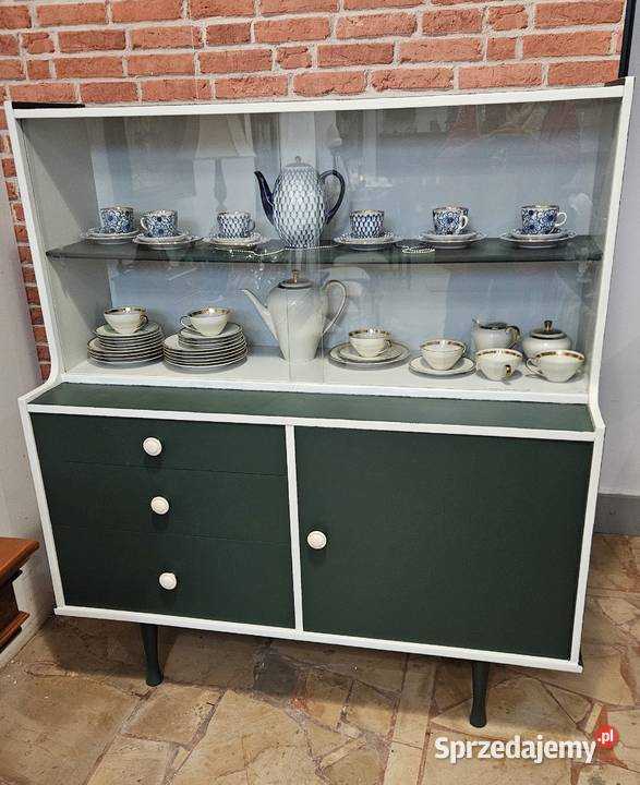 Kredens PRL retro lata 60te metamorfozie Lublin sprzedam