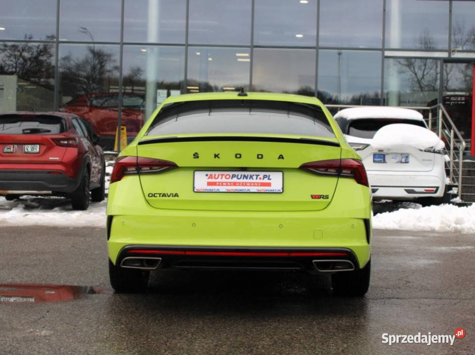 Skoda Octavia 2022r matrix el fotele masaż benzyna Kraków