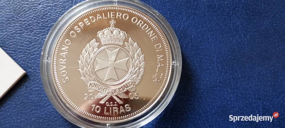 Stare monety Medal Jan Paweł II Zakon Maltański Lesko