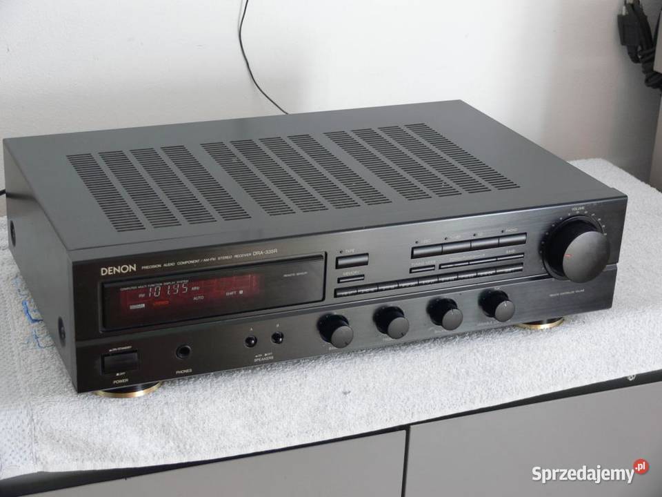 Amplituner Denon DRA335R mocny i sprawny WYSYŁKA Jasło sprzedam