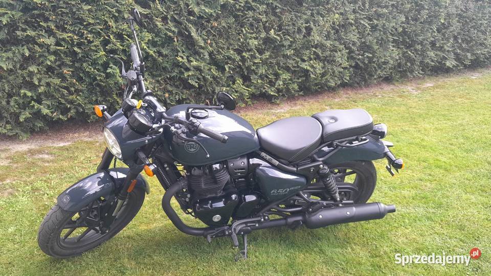Royal enfield shotgun 650 cruiser chopper prawie nieuszkodzony Pszczyna