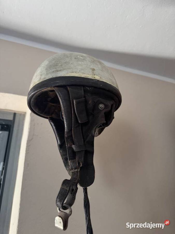 Kask orzeszek PRL 5556 biały mazowieckie Sokołów Podlaski