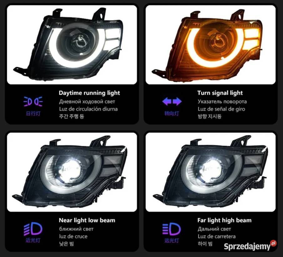 NOWE lampy przednie lampa przód Mitsubishi Bełchatów