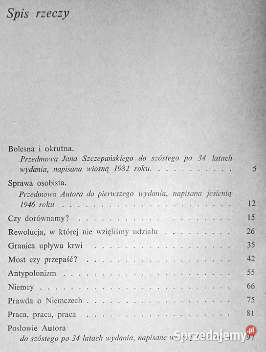 Sprawy Polaków Edmund Osmańczyk sprzedam