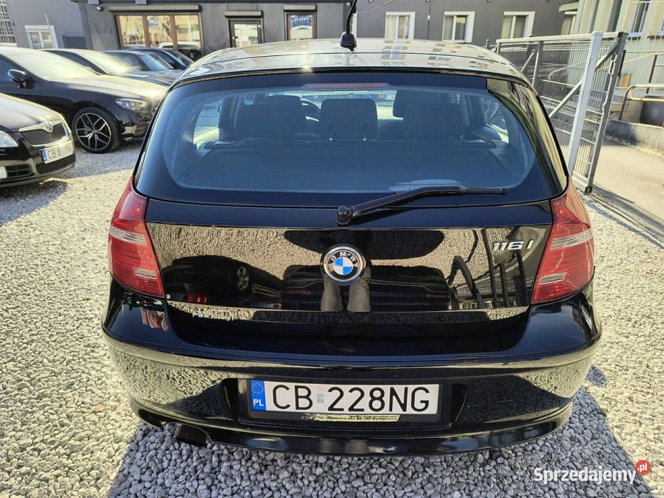 BMW 116 ALU16 stan 5 lat jeden właściciel 2 gniazdo AUX Bydgoszcz
