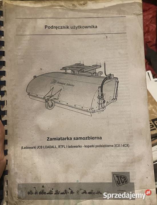 Podręcznik użytkowania zamiatarka samozbierna małopolskie