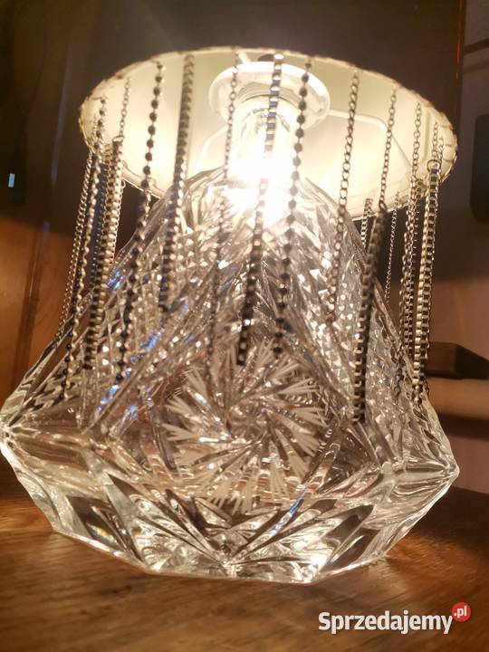 Lampa stołowa z kryształu GLAMOUR wielkopolskie Trzcianka