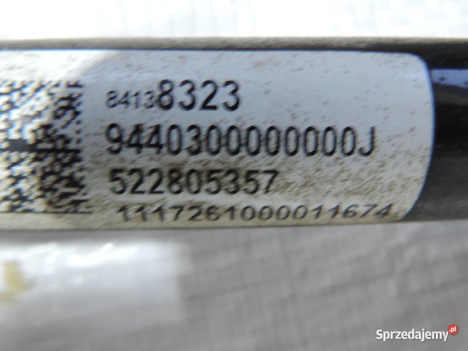 PÓŁOŚ PRAWA OPEL INSIGNIA B 20 CDTI 84257939 kujawsko-pomorskie