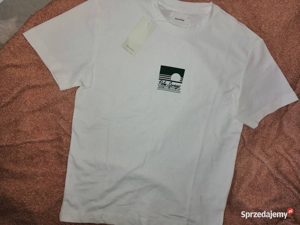 Reserved Strukturalna Koszulka bluzka tshirt Leszno