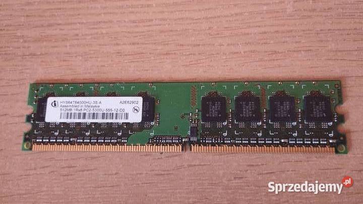 Pamięć RAM 512MB DDR2 Lublin