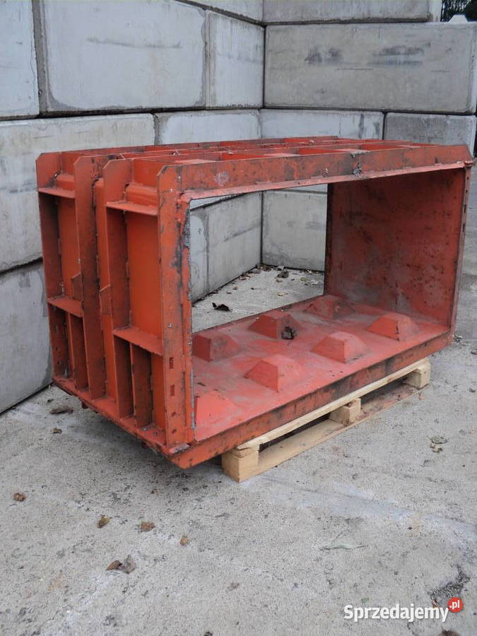 Forma do betonu typ LEGO 160x80x80 uzywanch Drawski Młyn