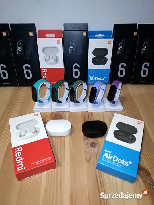 Smartband M6 plus Słuchawki AirDots S AirDots 2 mazowieckie Ożarów Mazowiecki