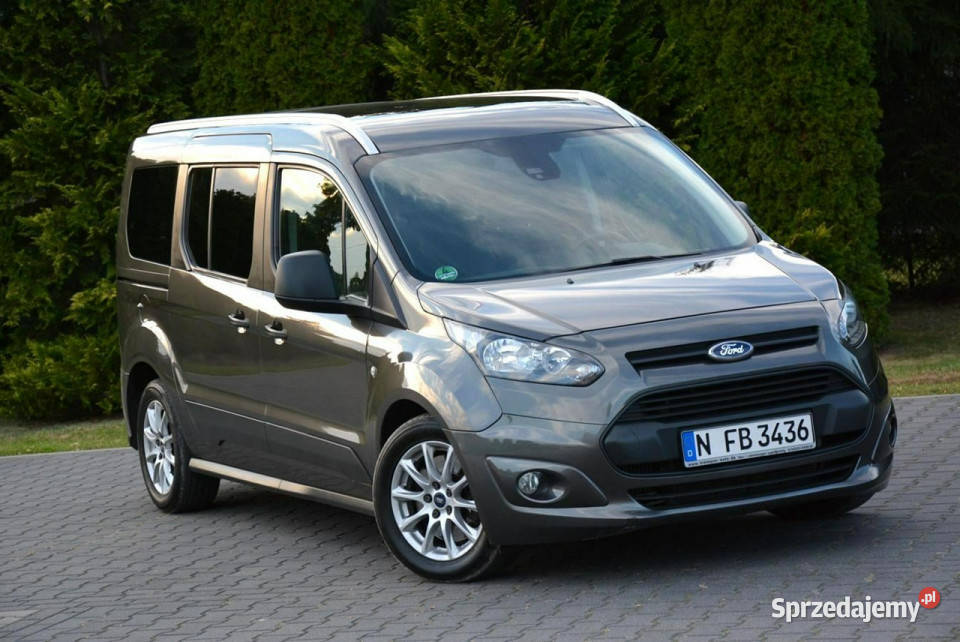 Ford Grand Tourneo Connect 7foteli Panorama Navi czujnik zmierzchu mazowieckie Ostrów Mazowiecka