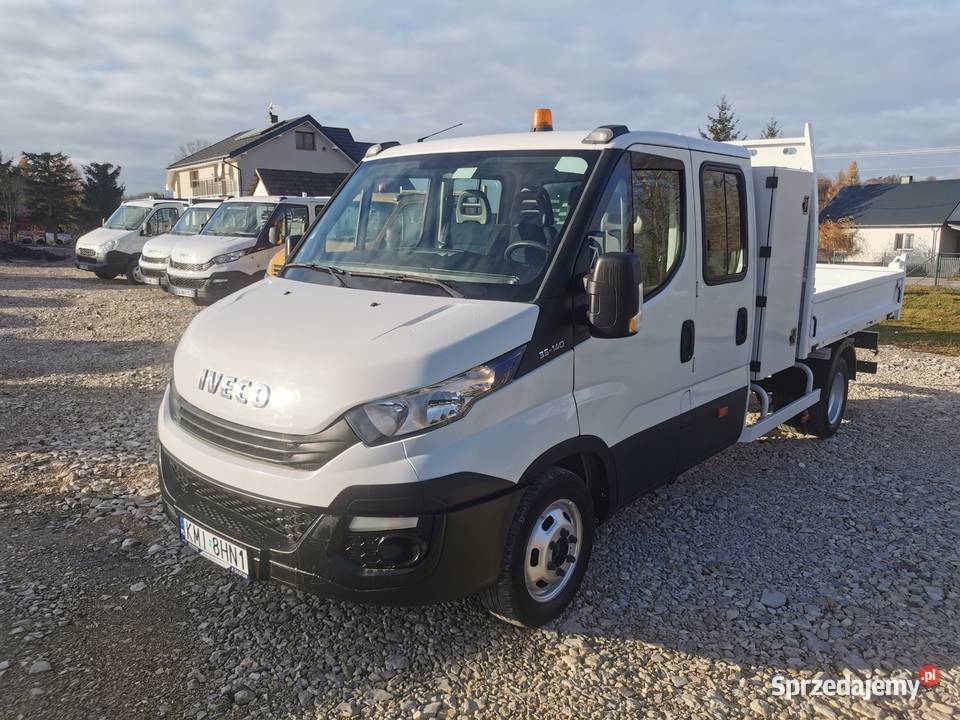 Iveco Daily 35C14 Brygadówka 35140 wywrotka Książ Wielki