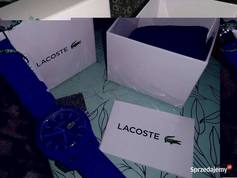 LACOSTE Zegarek NOWY z folią tarcza i też z Leszno