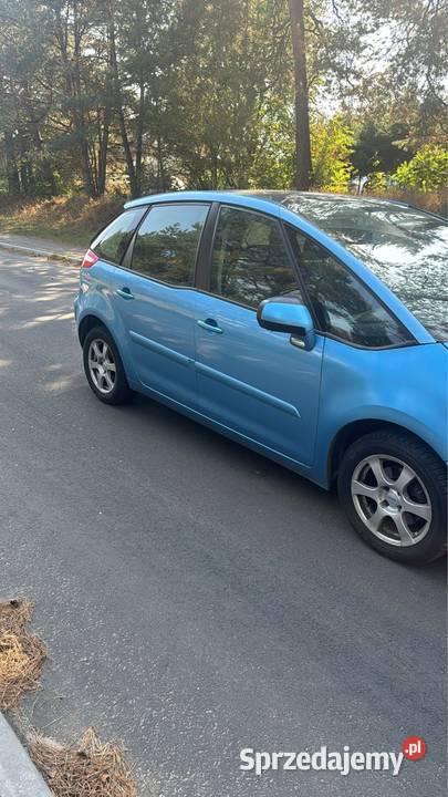 Citroen C4 Picasso 2007 r 16 diesel welurowa tapicerka Budzyń